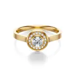 Pierścionek zaręczynowy z diamentami AJPZ_108